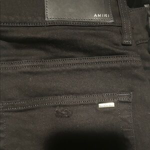 AMIRI Charcoal Skinny Men's Jeans